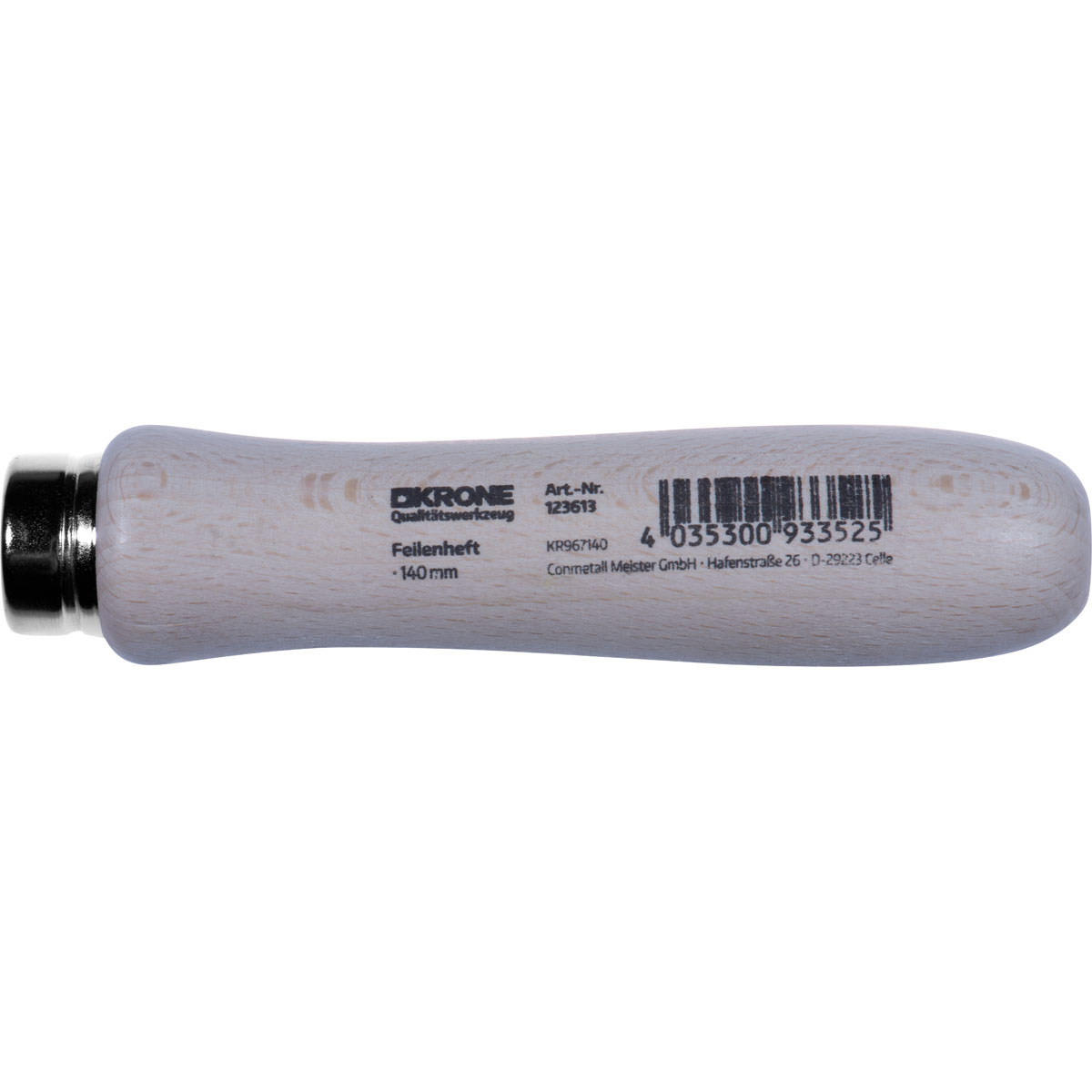 Krone  Feilenheft f 300 mm 140mm Holz