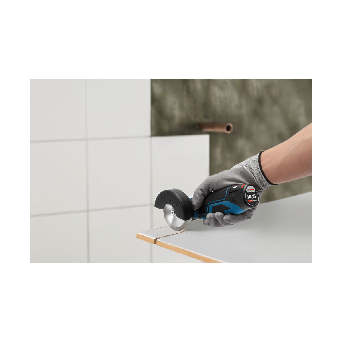 Bosch Professional  Akku-Winkelschleifer GWS 12V-76 EC solo Bild 4