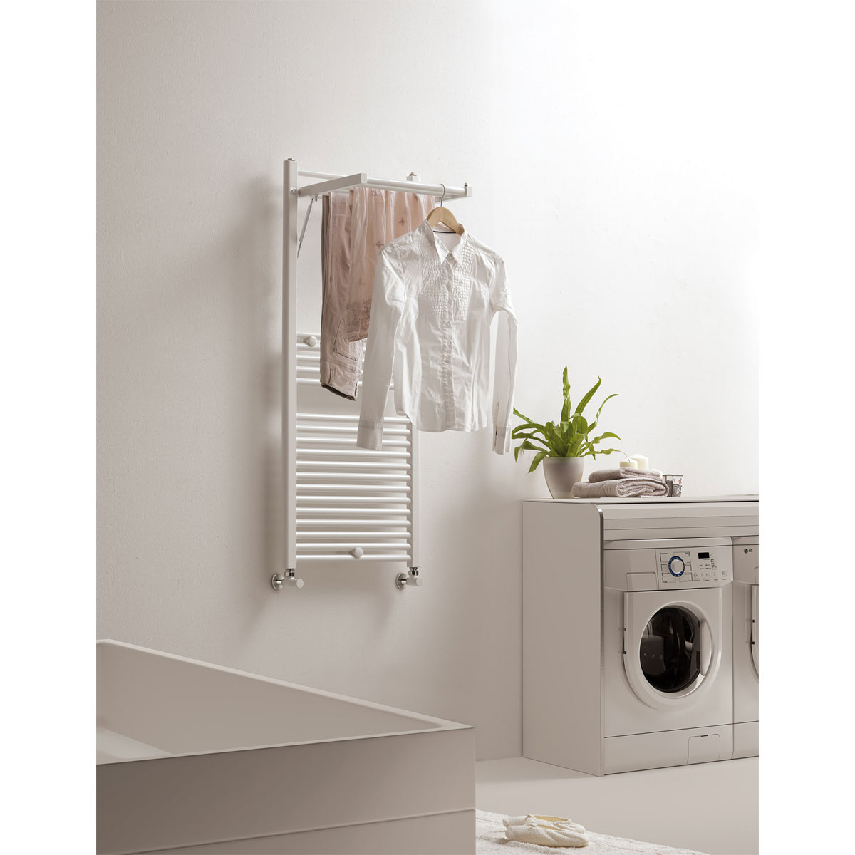 Ximax  Badheizkörper Bianca 1454 x 500 mm 680-730 Watt inkl Klapp-Element Weiß Bild 1