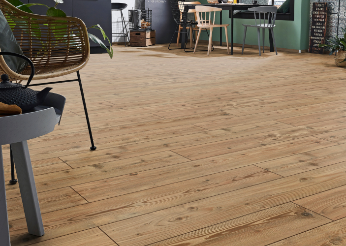 Laminatboden im Wohnzimmer