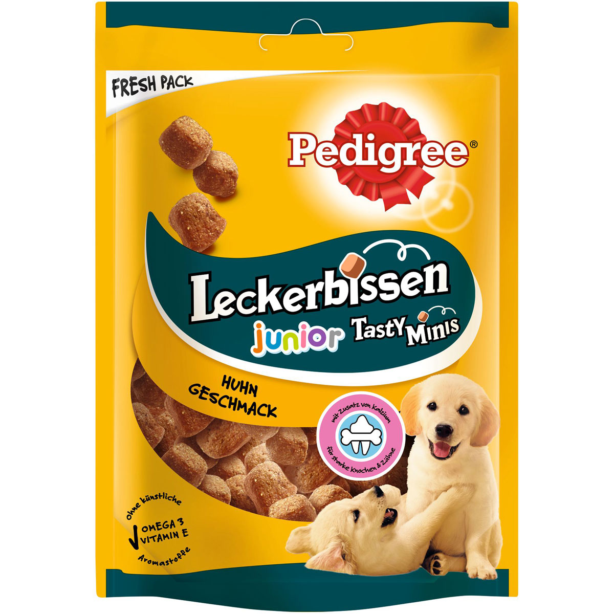 Pedigree  Snack Leckerbissen Kau-Happen Junior 125g