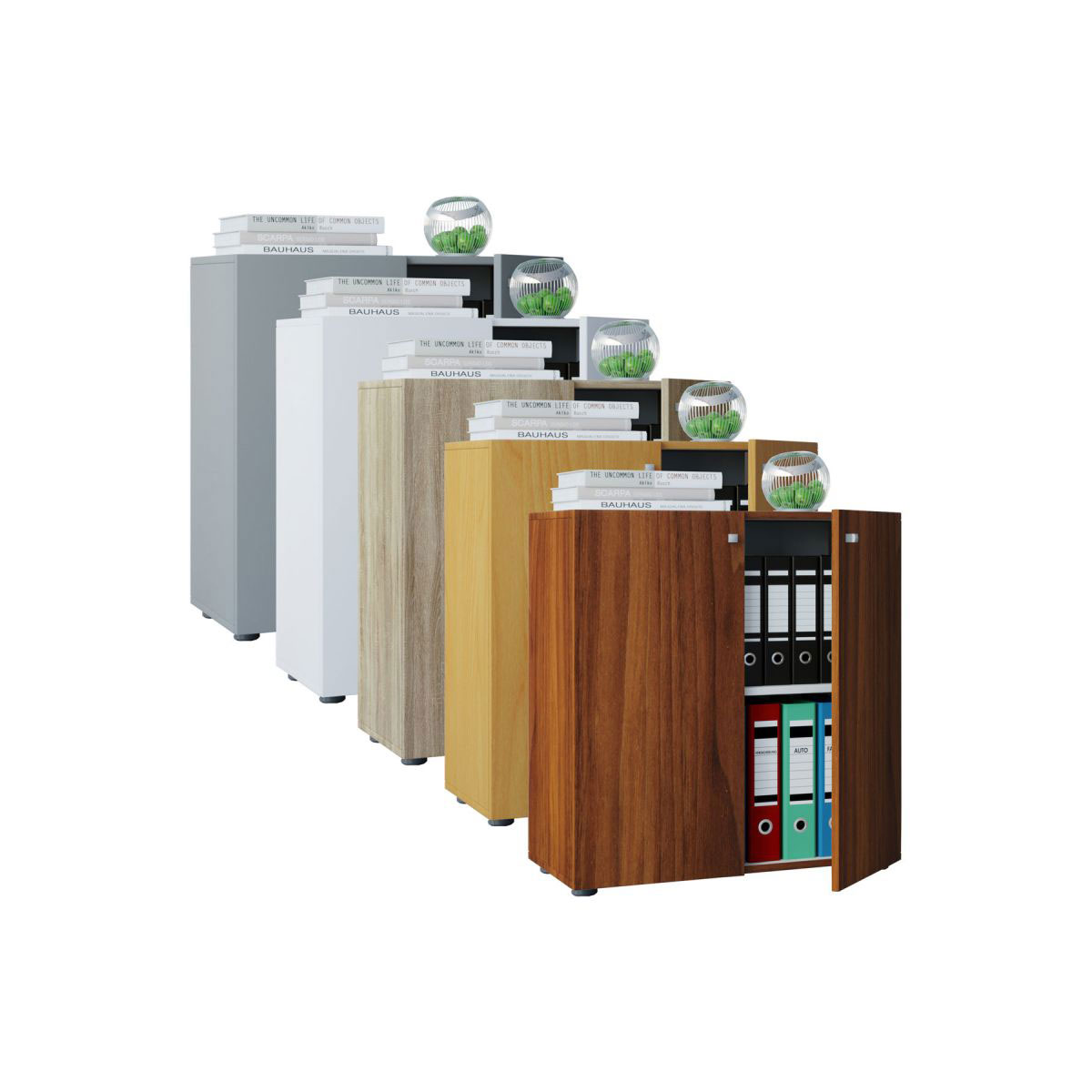 Aktenschrank „Vandol Mini“, weiß Bild 4