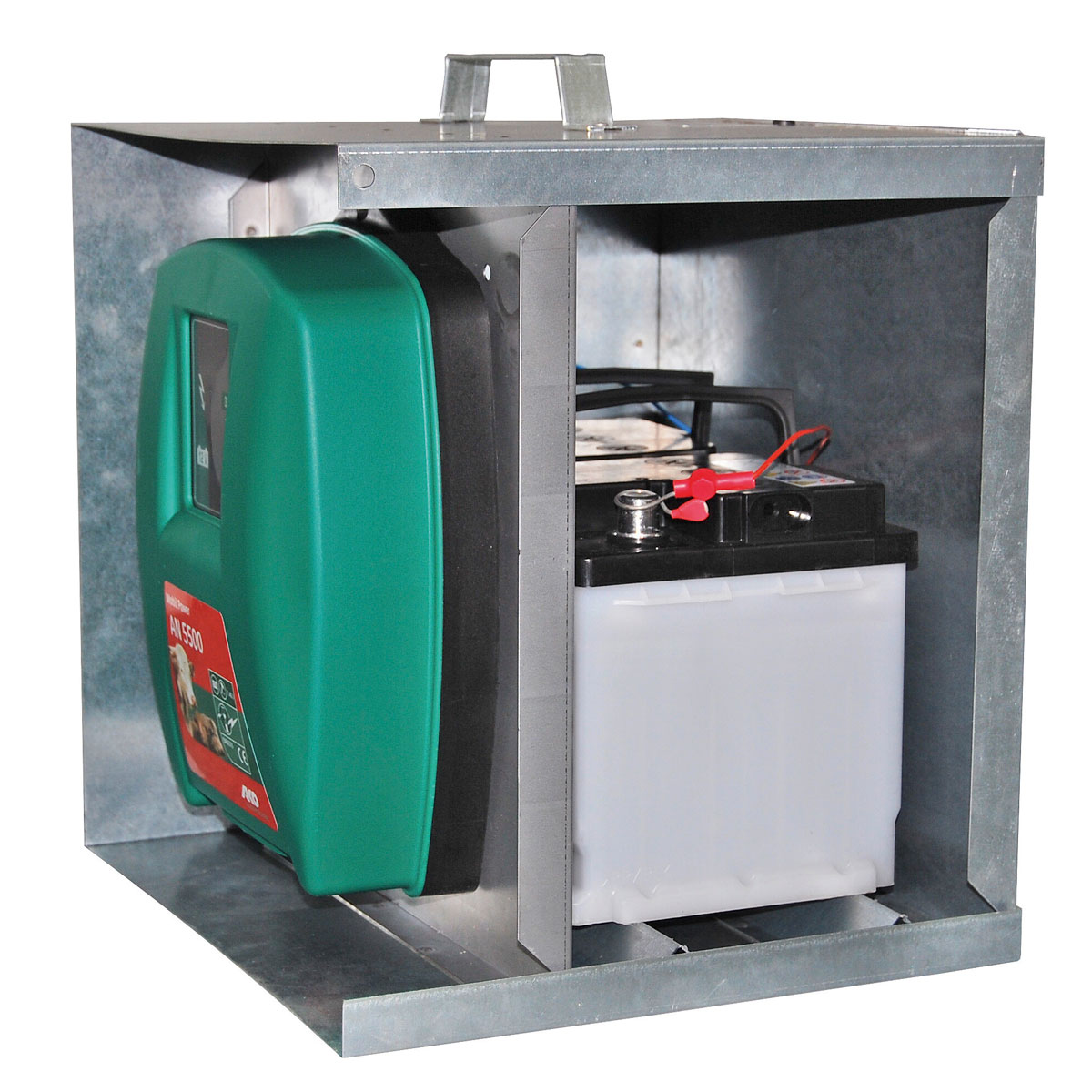 Akkukasten für AN-12V-Geräte 37,5 x 37,5 x 33,5 cm Bild 3