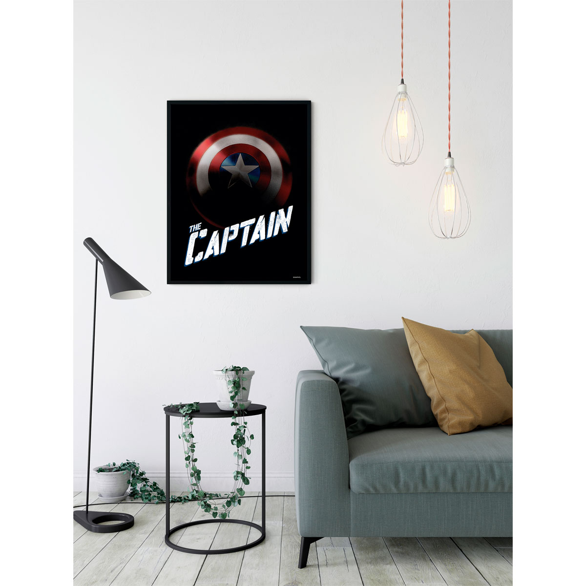 Komar  Wandbild Avengers The Captain 50x70 cm