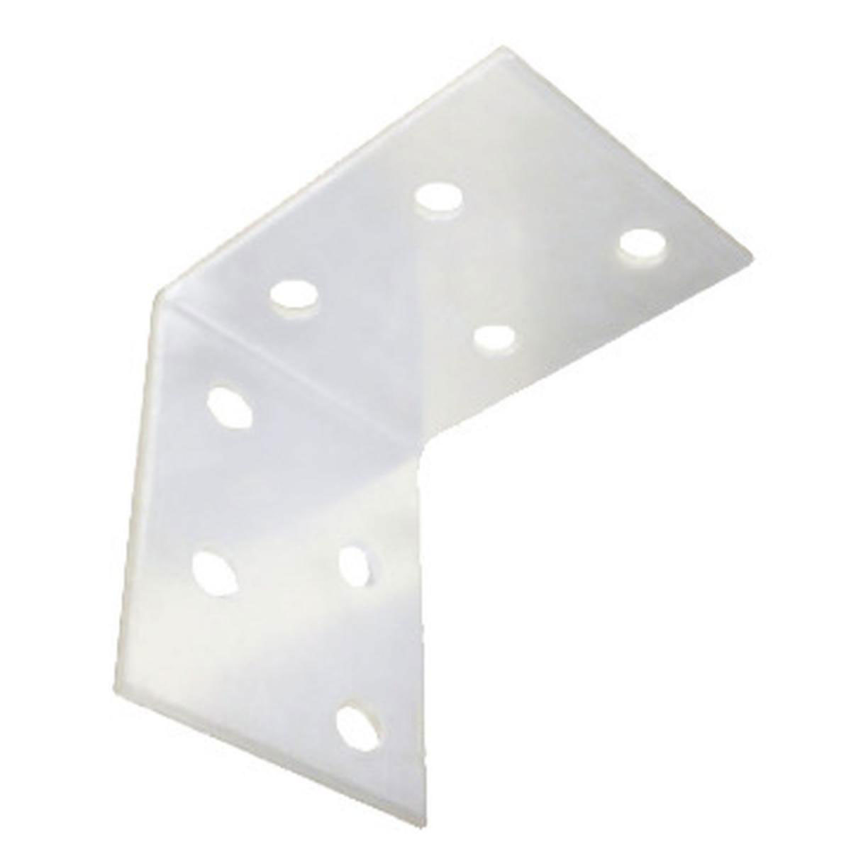 Connex HV-Winkelverbinder weiß 4 x 4 x 4 x 2 cm