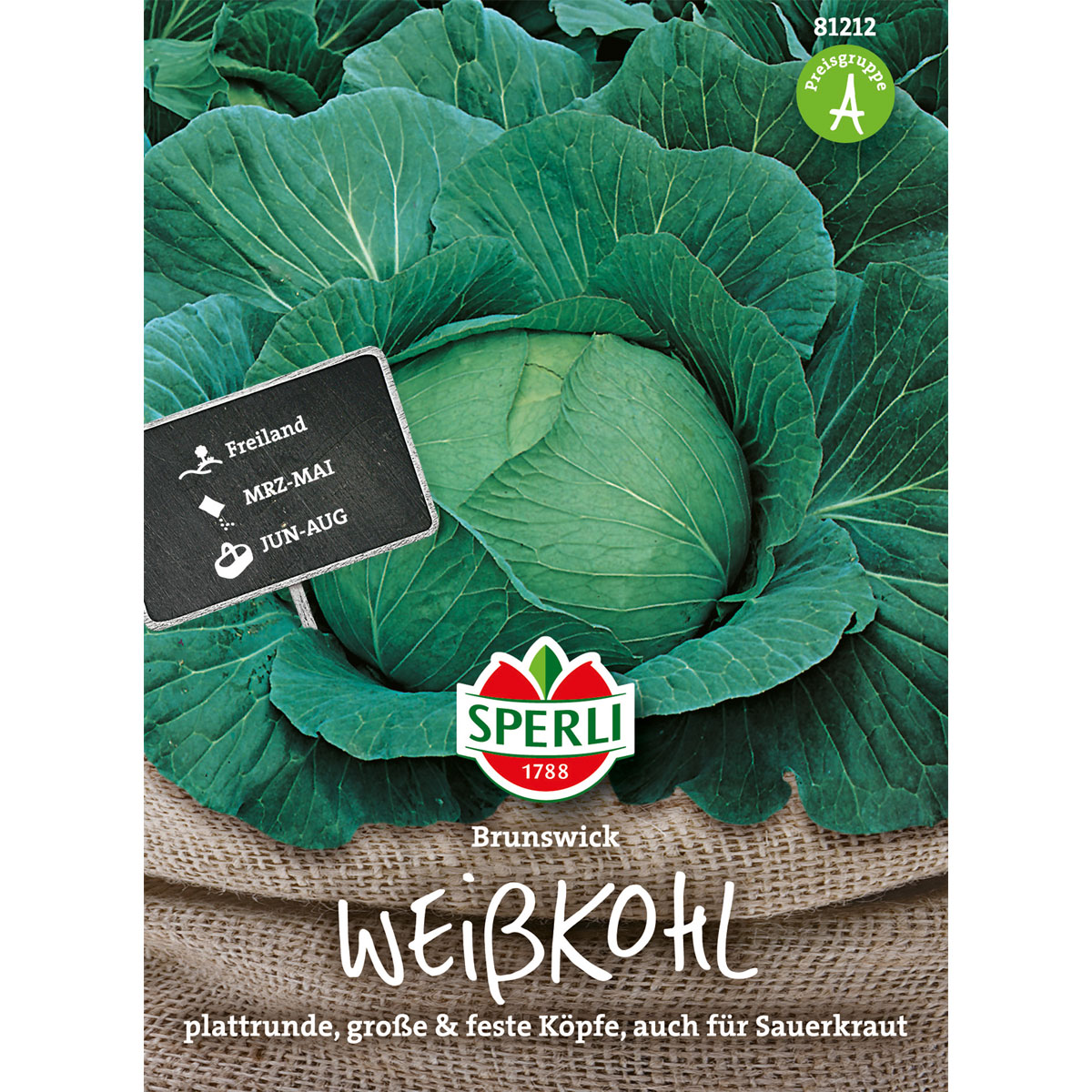 Sperli Weißkohl Brunswick Bild 1