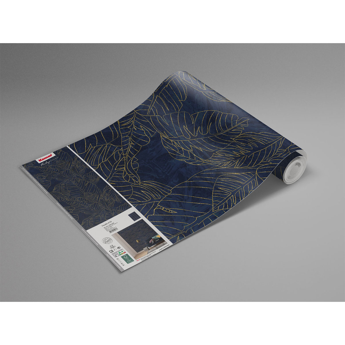 Komar  Vlies Fototapete Feuille d'Or 200x280 cm Bild 3