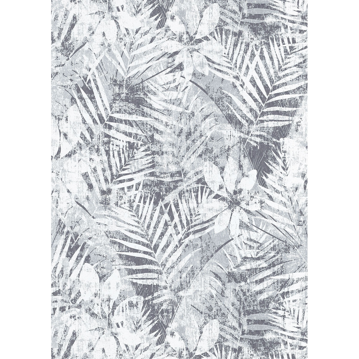 Guido Maria Kretschmer Vliestapete Blatt dunkelgrau