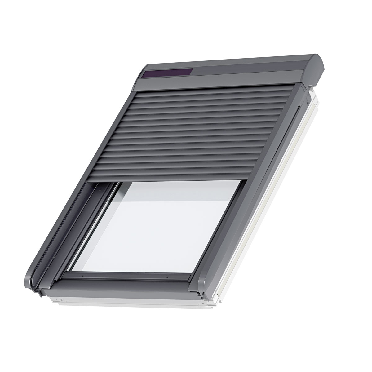 Velux Solar-Rollladen SSL CK04 0000S Aluminium Dunkelgrau