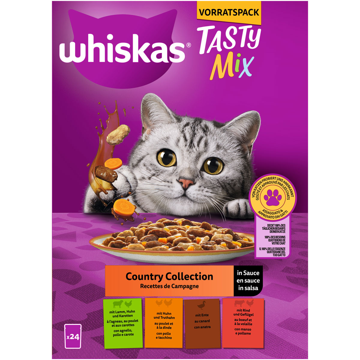 Whiskas Multipack Country Collection in Sauce 24 x 85 g Bild 4