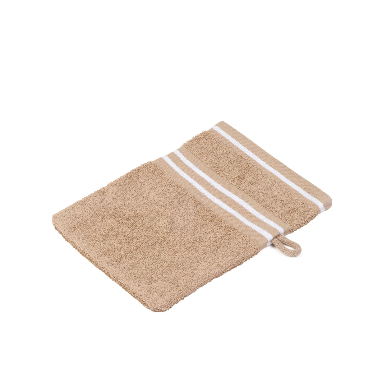 Gözze Frottier-Waschhandschuh Rio 16 x 21 cm sand vollfarbig Bild 1