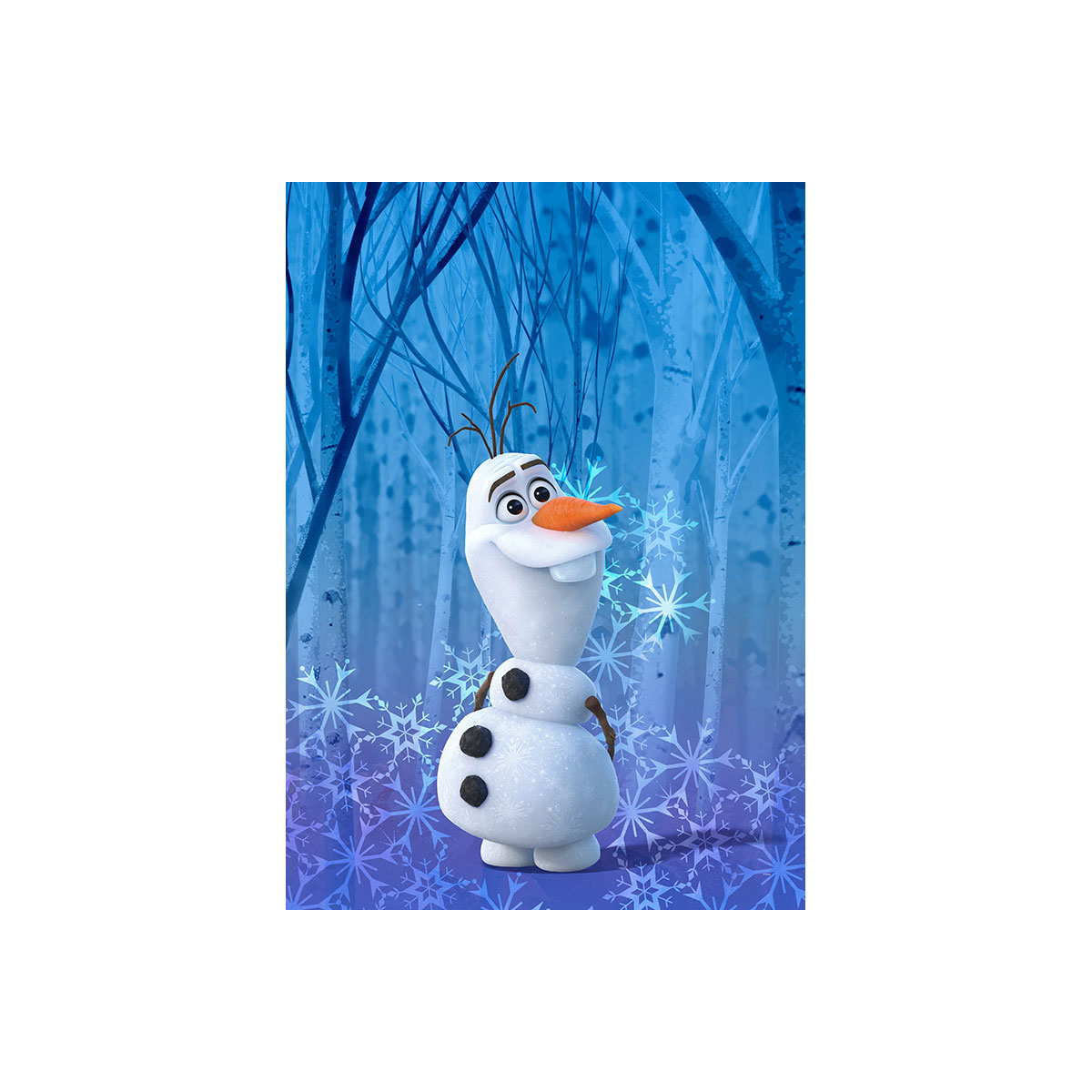 Komar  Wandbild Frozen Olaf Crystal 30x40 cm Bild 2