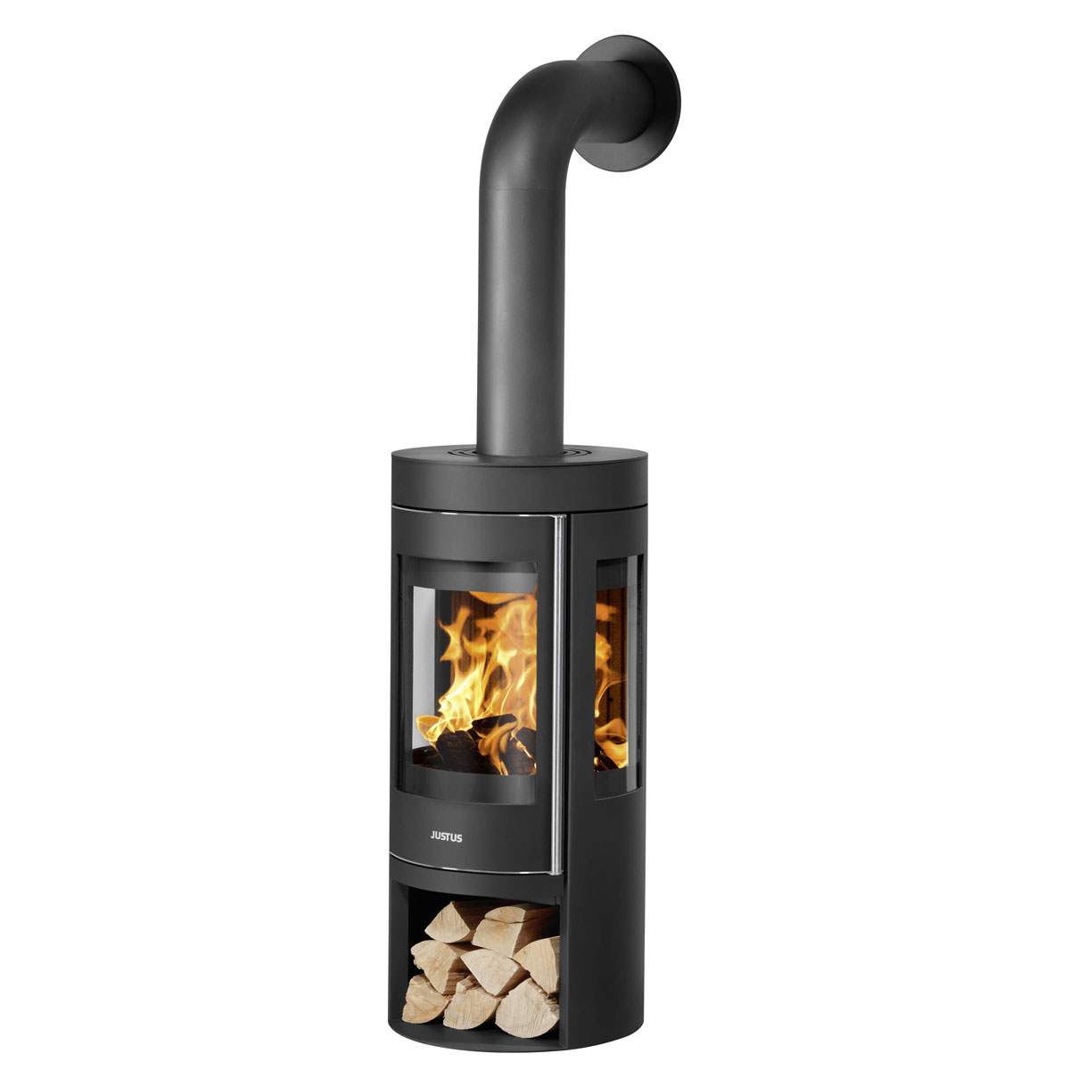 Justus Kaminofen Mino Trios Stahl 5 kW Bild 1