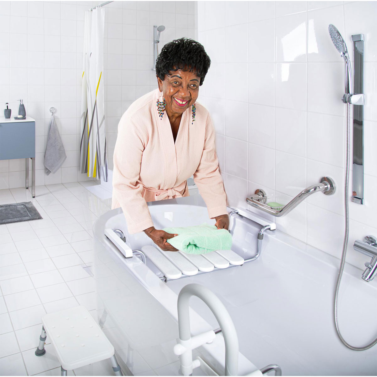 Ridder  Badewannen-Sitz Pro weiß Bild 2