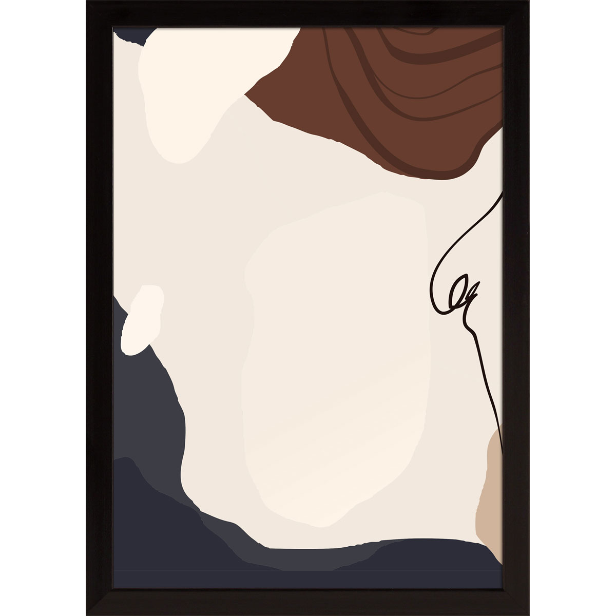 Bilderrahmen Madrid 21x30 cm schwarz Bild 1