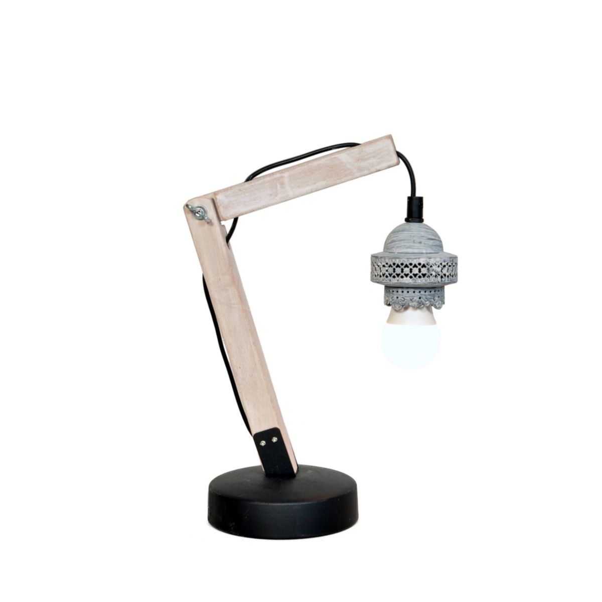 Tischlampe Rossa VI grau