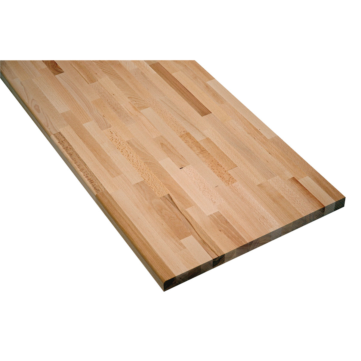 Buche Tischplatte 27 mm seitig gerundet 150/80 cm Bild 2