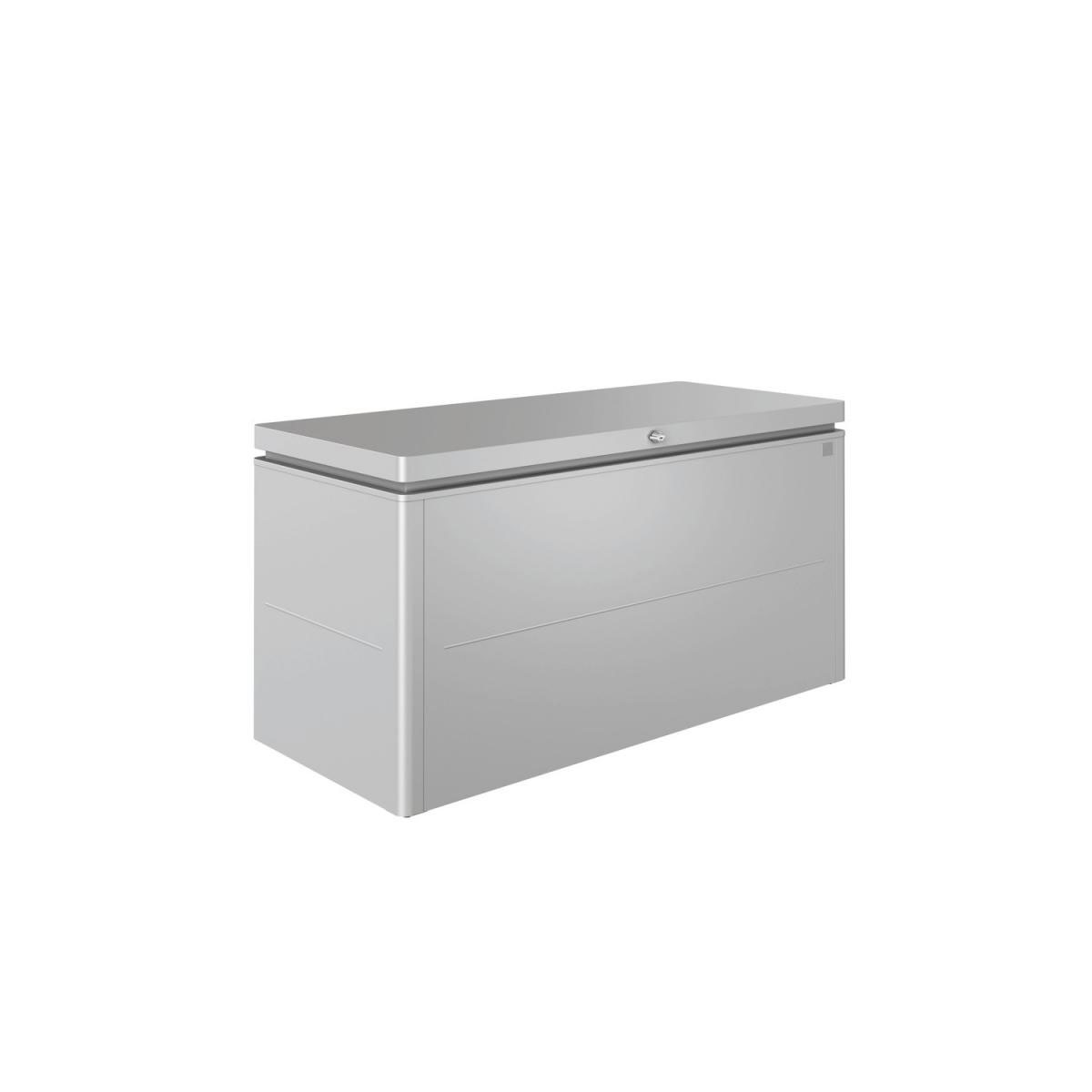 Biohort Gartentruhe LoungeBox Größe 160 silber-metallic