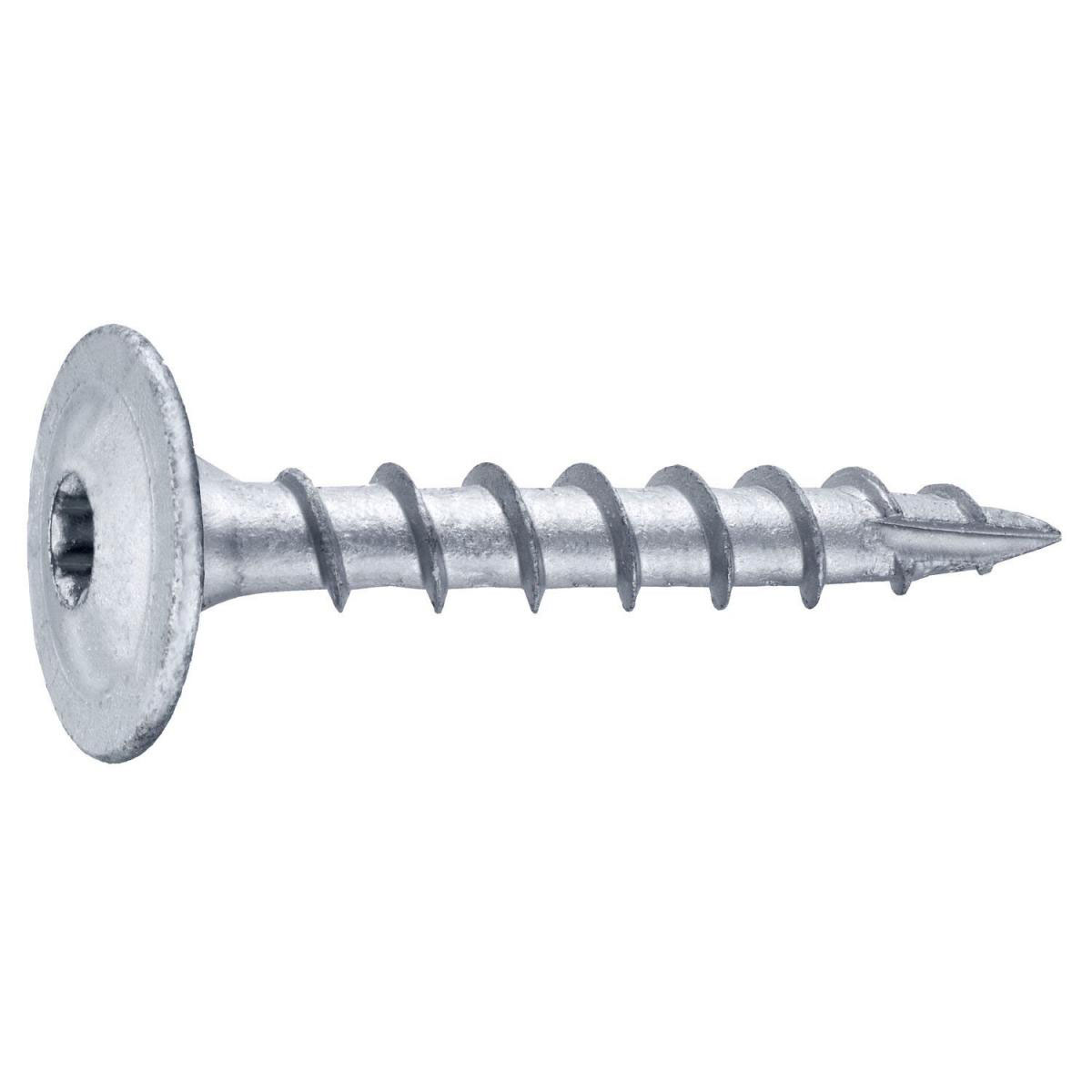 Connex Pfostenschrauben vz 8,0 x 40 mm mit angepresster Schreibe inkl Bit TX40 Bild 1