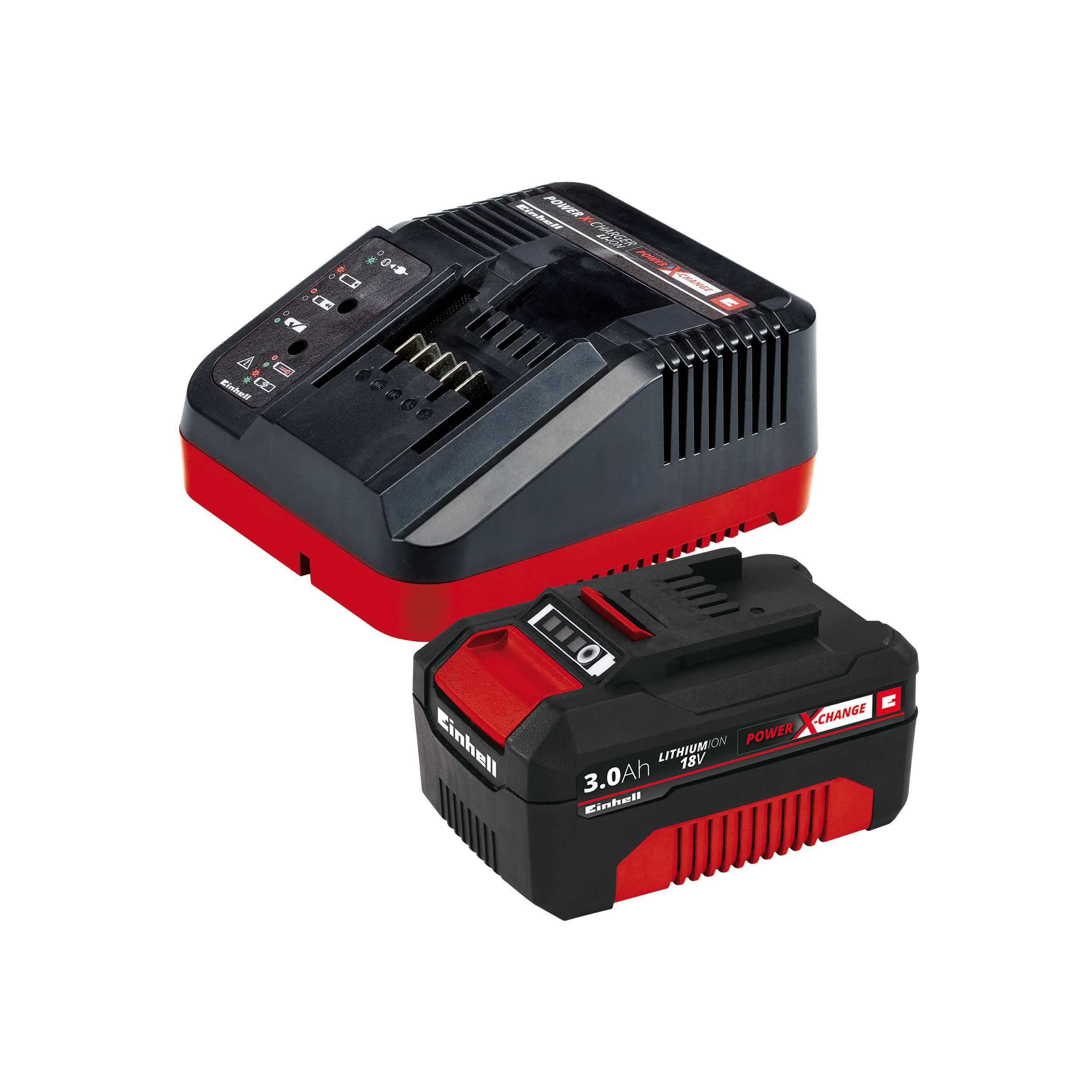 Einhell Akku-Gartengeräte-Set GE-CM 3018 Li CL 4-teilig Bild 3