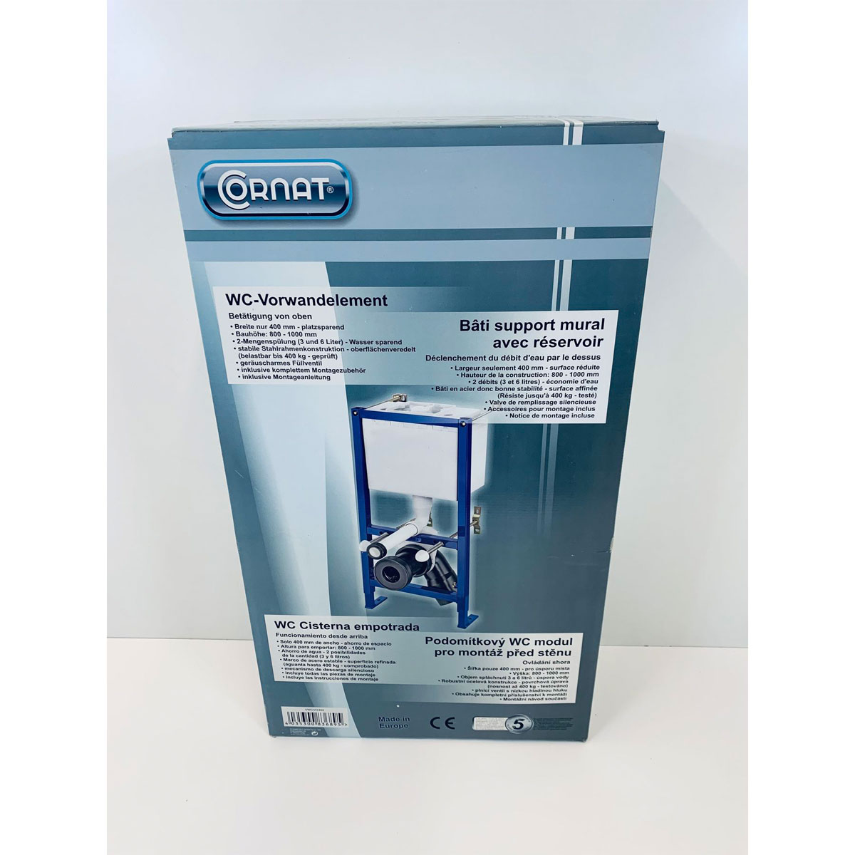 WC-Vorwandelement 40 x 80 x 18 cm Bild 1