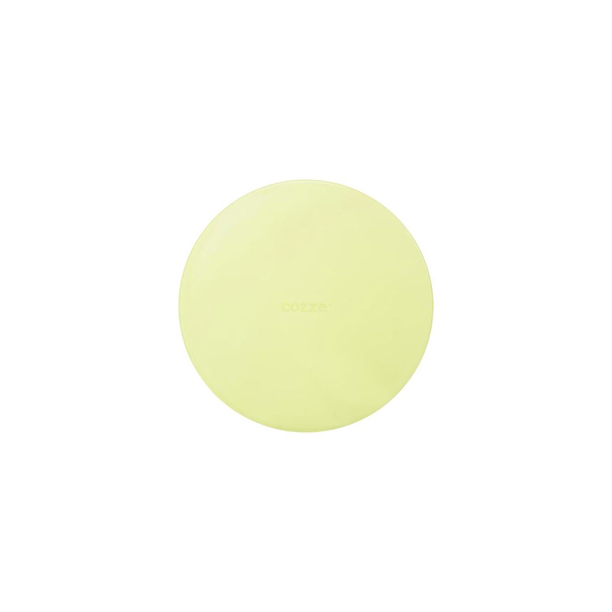 COZZE  Pizzabrett Servierbrett aus Kunststoff  Durchmesser 350 x 10 mm hellgruen