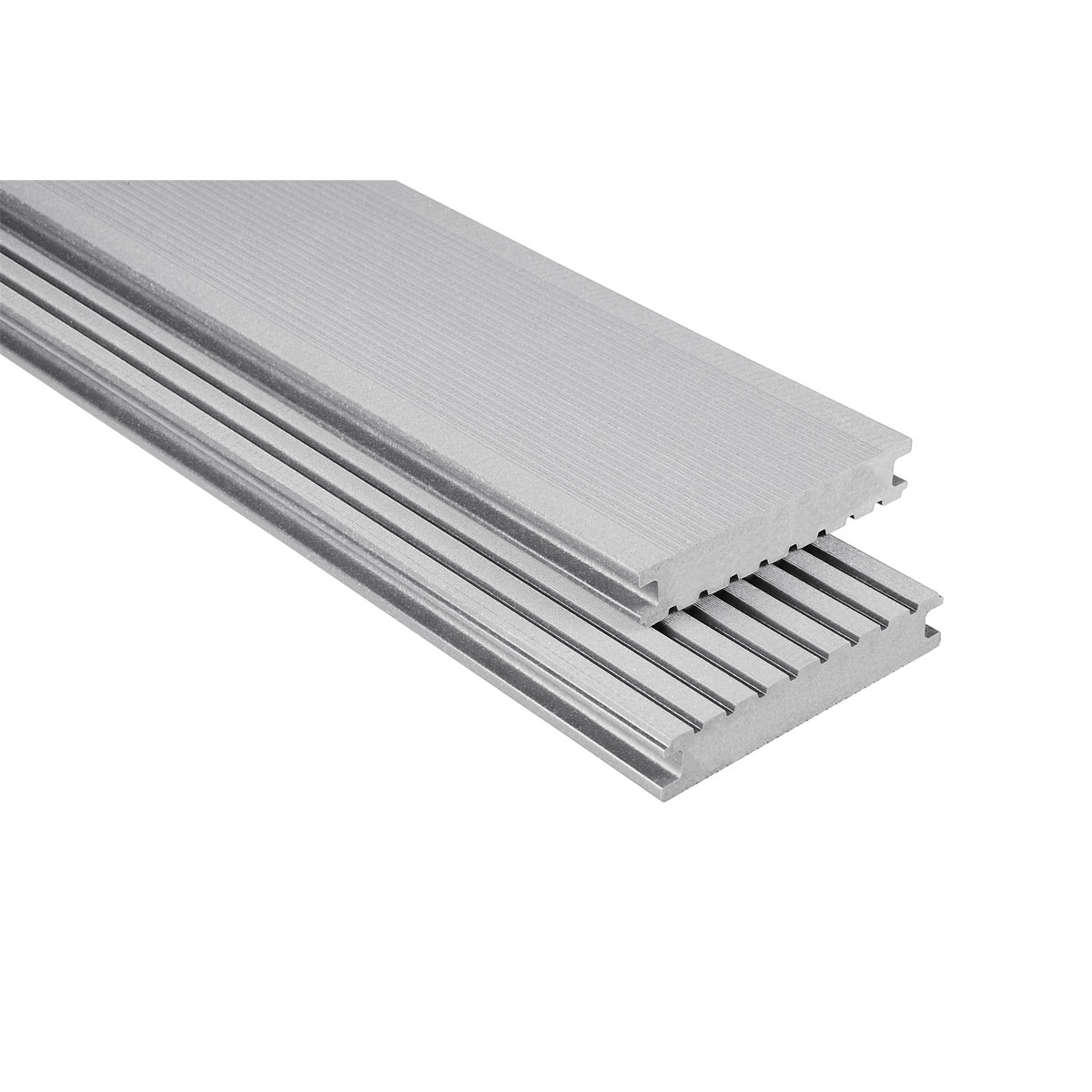 Kovalex Bodendiele Vollpreis gebürstet grau 26 x 145 mm