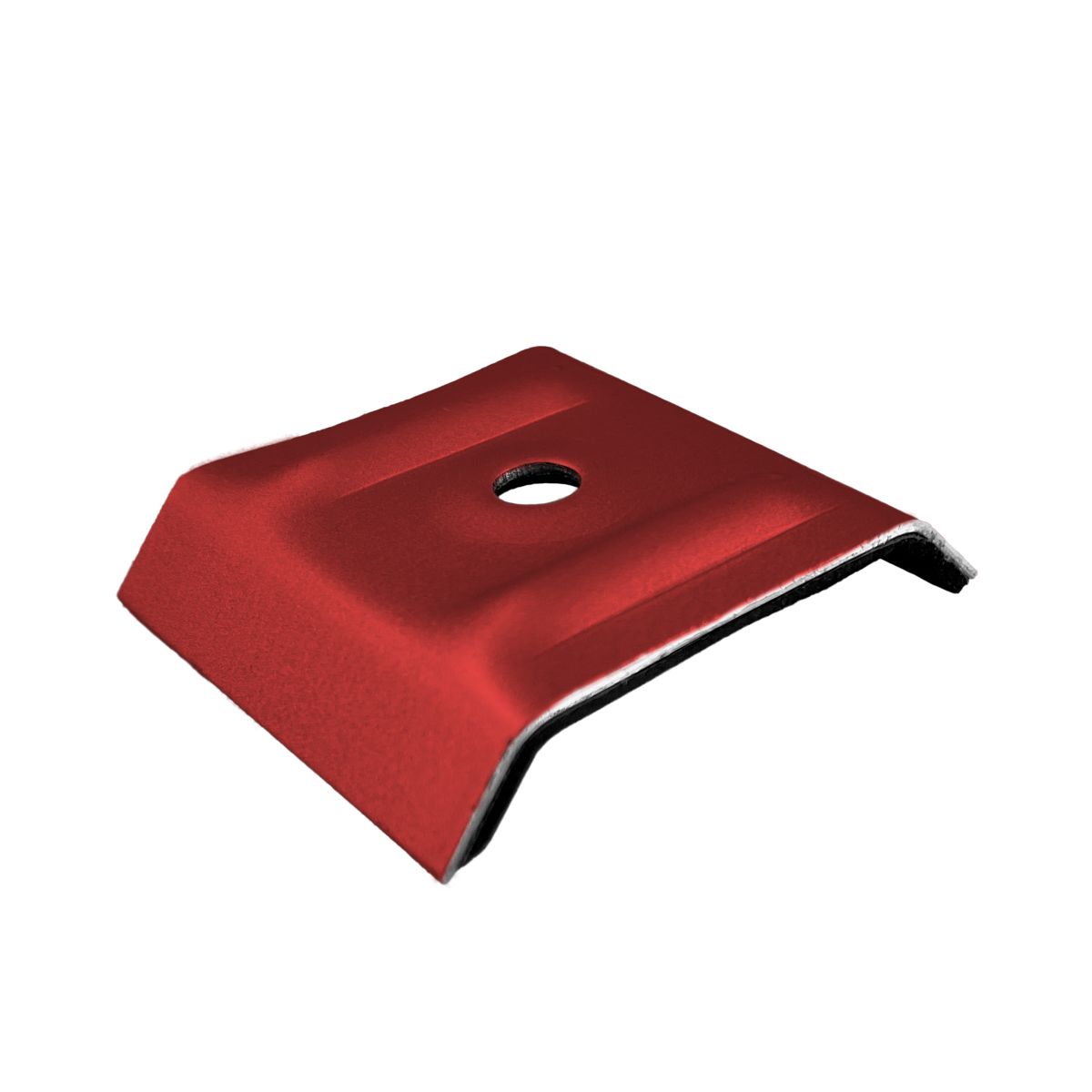 Kalotte Aluminiun b:33mm braunrot