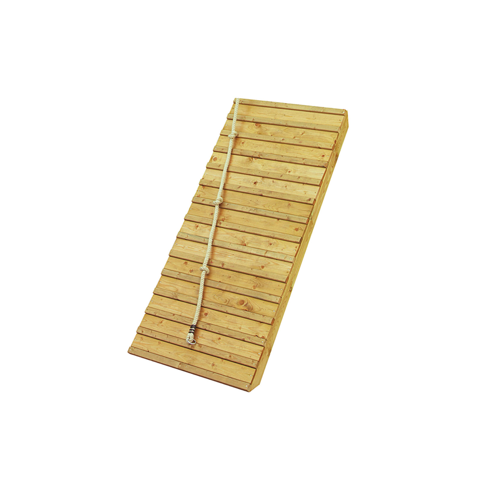 Karibu Fidel und Holzrampe naturbelassen ohne Rutsche Bild 5