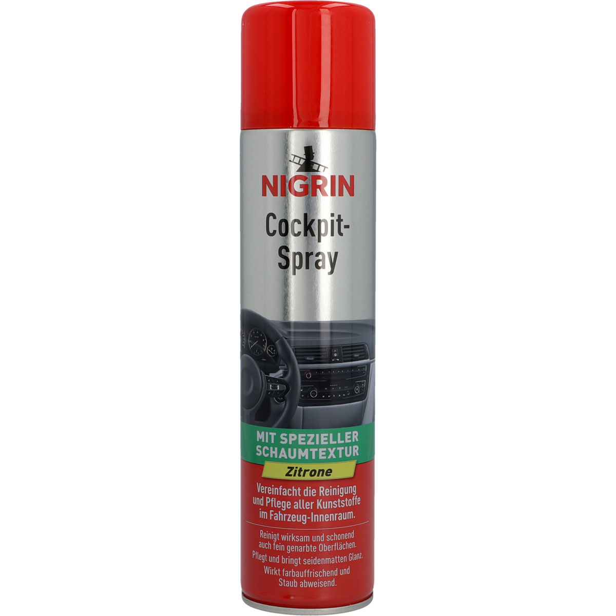 Nigrin  Cockpit Spray Zitrone 400 ml
