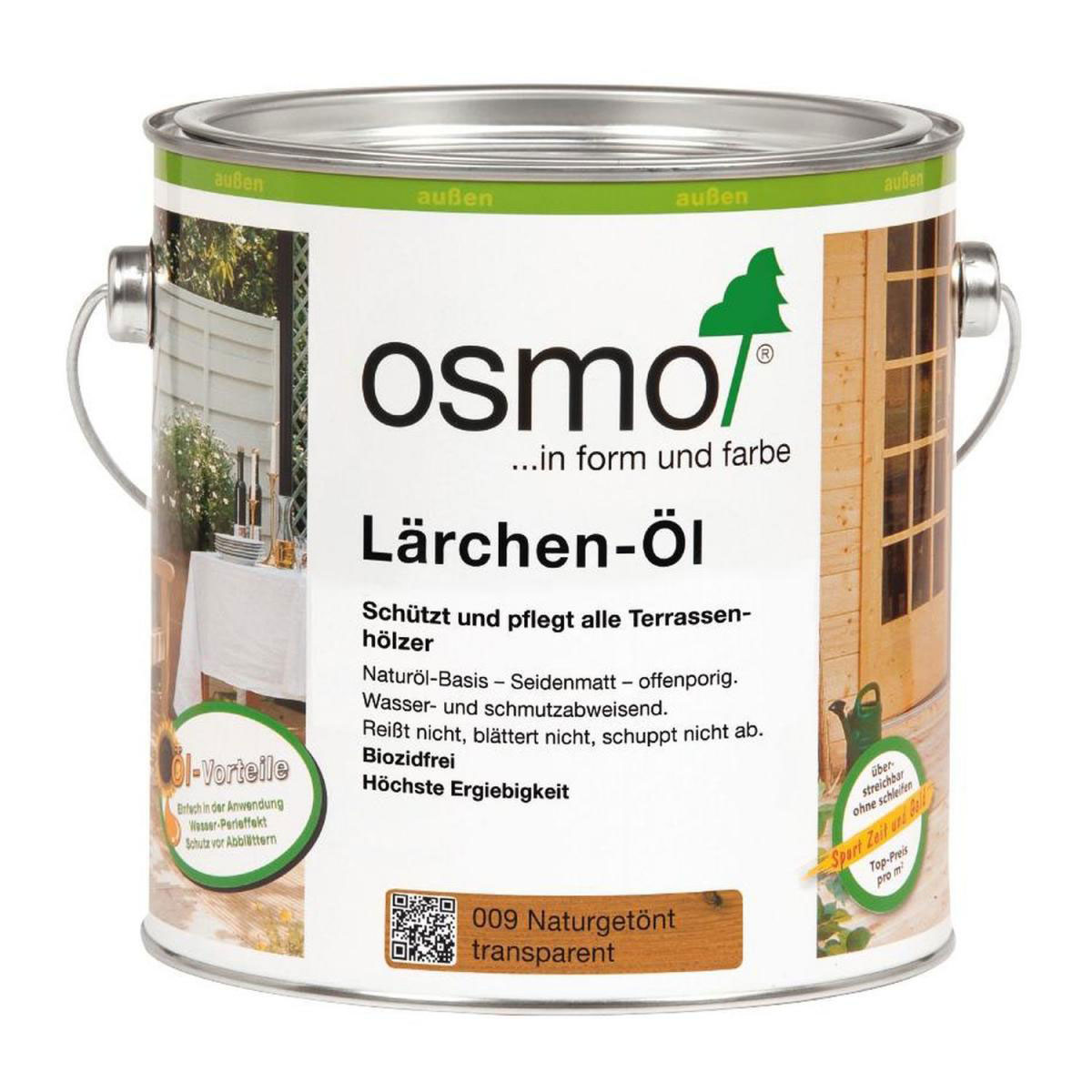 Osmo Lärchen-Öl Naturgetönt 2,5 L Bild 2