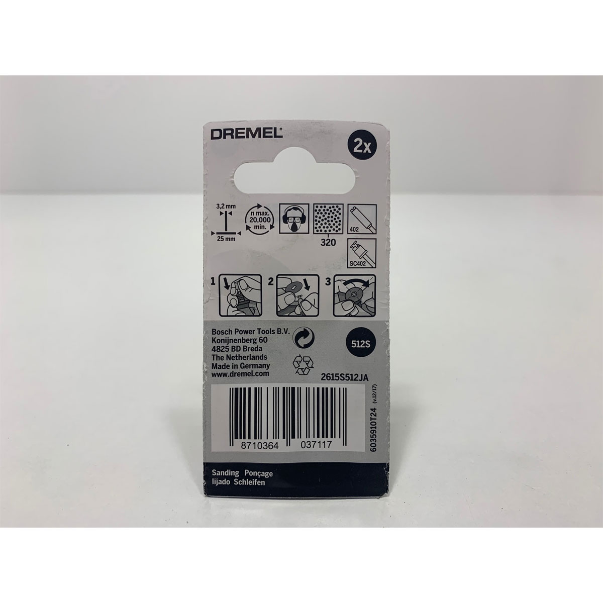 Dremel  Feinschleifscheiben fein Durchmesser 25 mm Bild 2