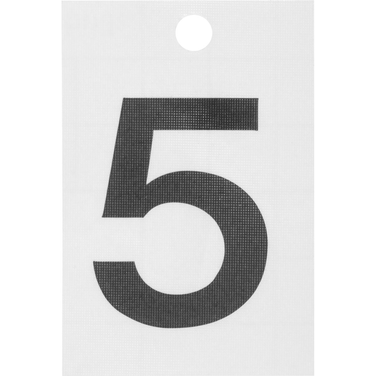Metafranc Klebbeziffer 5 3,5 cm schwarz