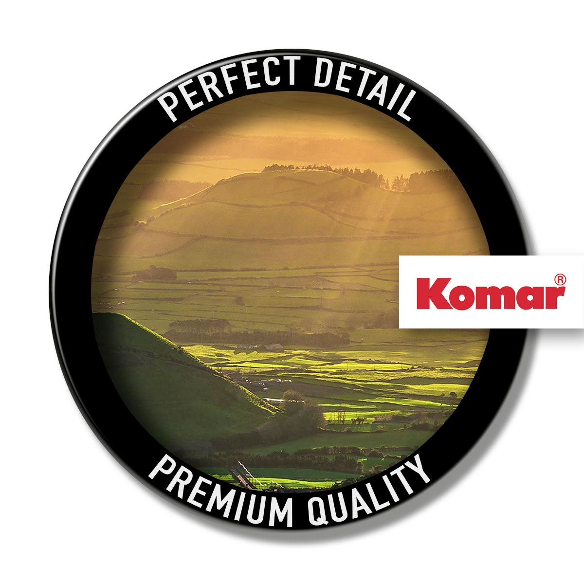 Komar  Vlies Fototapete Crater Land 300x200 cm Bild 9