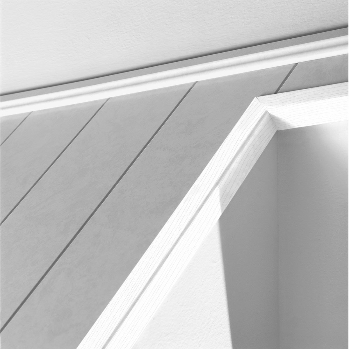 Winkelleiste Polarweiß 2,6 m