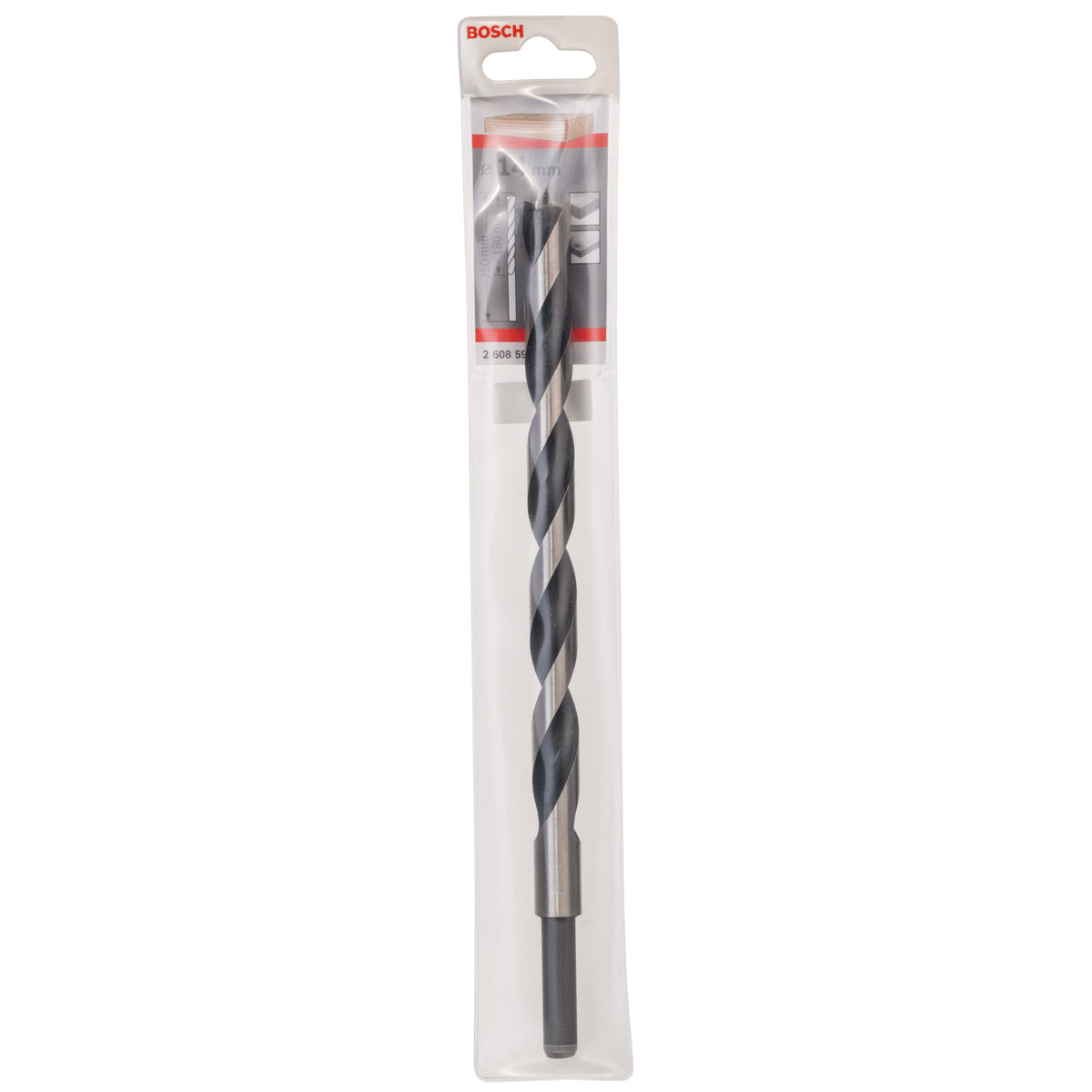 Bosch Professional  Maschinenholzbohrer M-Spitze 14 x 250 mm d 10 mm Bild 2