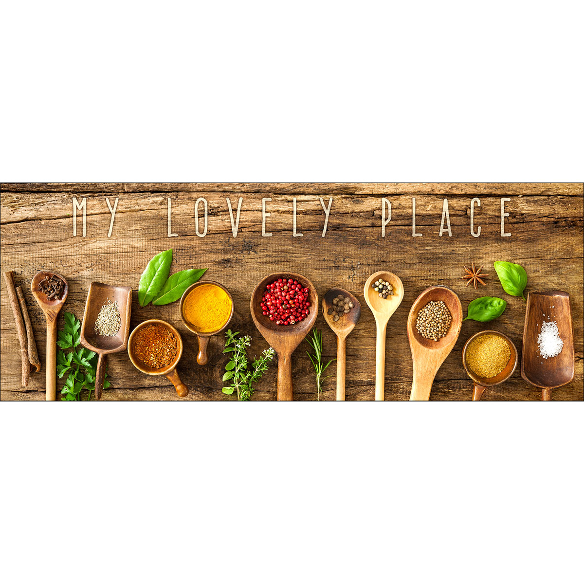 Canvas-Art My Lovely Place 30 x 80 cm Bild 1