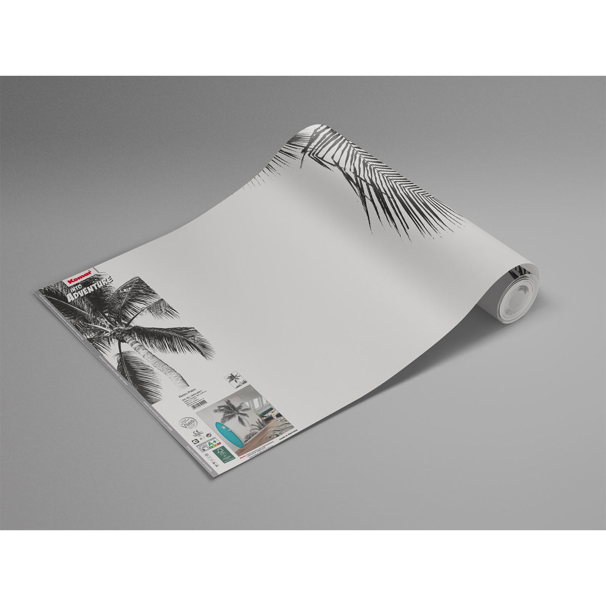 Komar  Vlies Fototapete Retro Palm 200x280 cm Bild 8