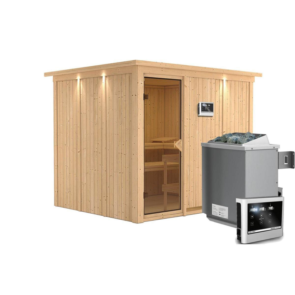 Karibu Systemsauna Gobin 68 mm Bild 2