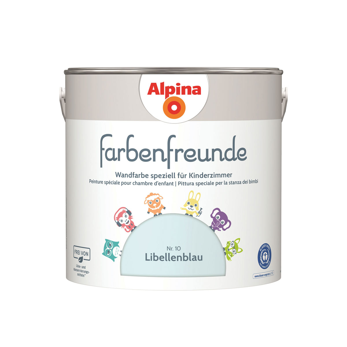 Alpina Farbenfreunde Libellenblau 2,5l Bild 1