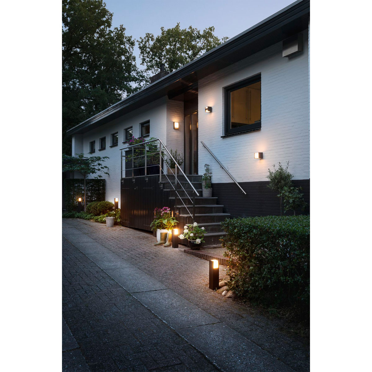 Philips Hue LED-Wandleuchte Fuzo anthrazit Bild 5