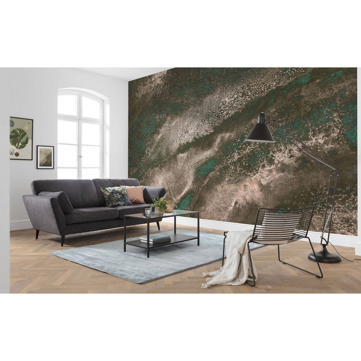 Komar  Vlies Fototapete Molten Copper 400x280 cm