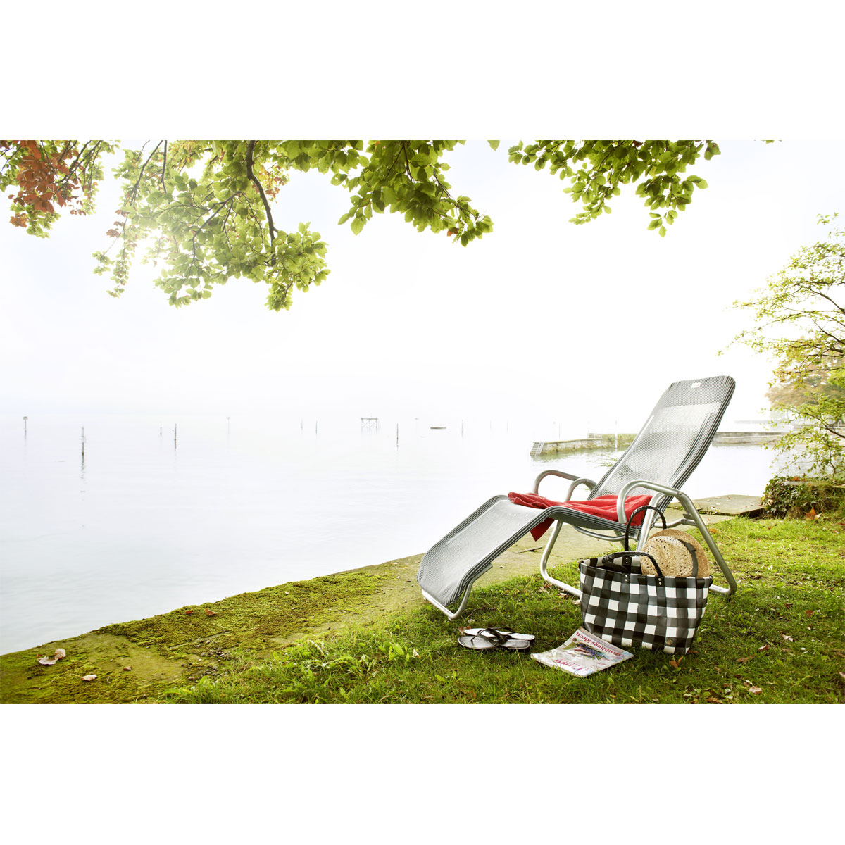 acamp Bäderliege Calypso grigio Bild 2
