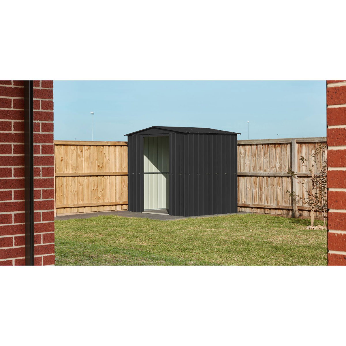 Globel Gerätehaus Tower 6,9m² anthrazit Bild 2