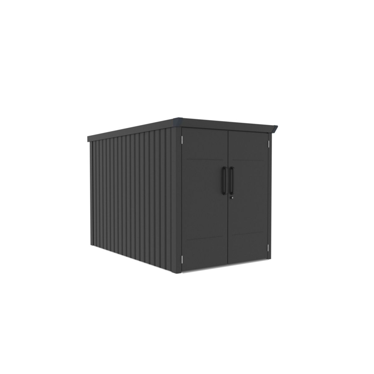 Westmann Fahrradgarage Velos 2 222x133x151 cm Bild 3