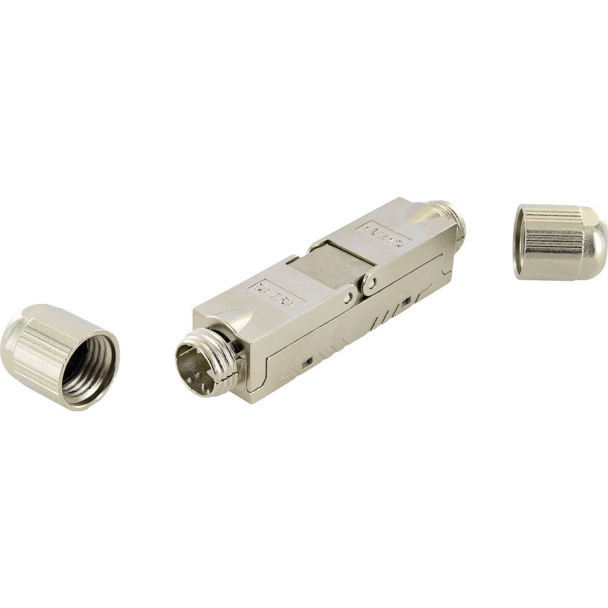 Schwaiger  Keystone Netzwerkkabelverbinder CAT 6A werkzeuglos