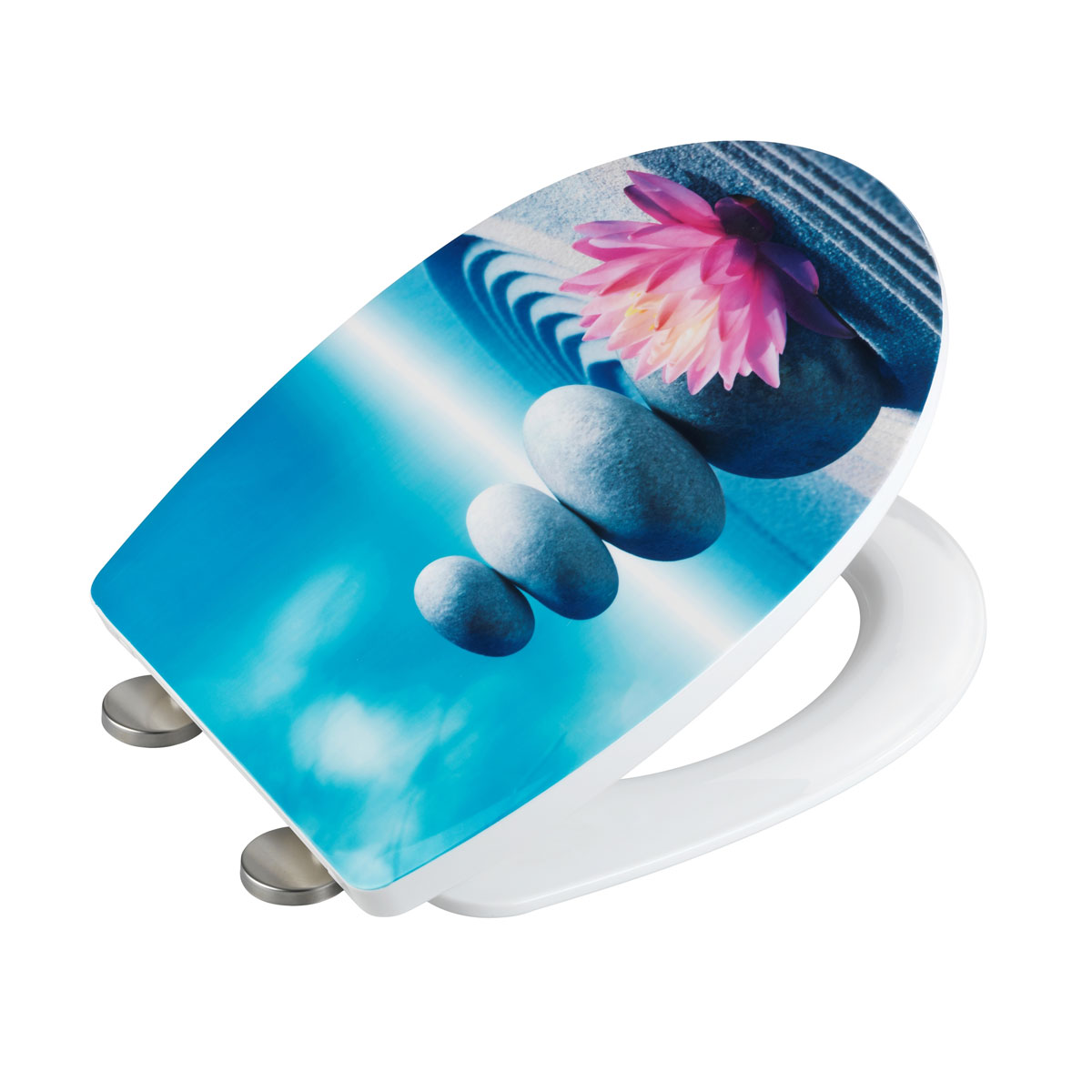 Wenko  Premium WC-Sitz Spirit High Gloss Thermoplast Bild 3