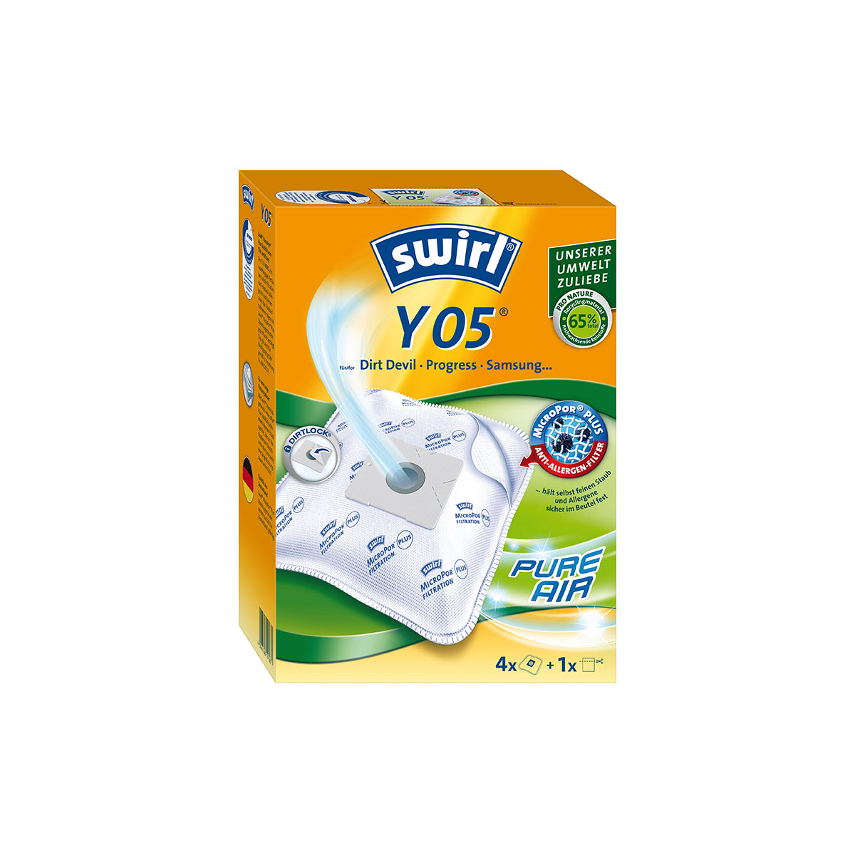 Staubsauger-Beutel Y 05 EcoPor Bild 1