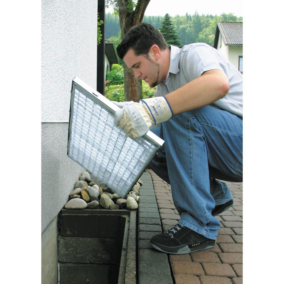 Schellenberg Lichtschacht-Gitter Sauberer Lichtschacht 50 x 110 cm Bild 2