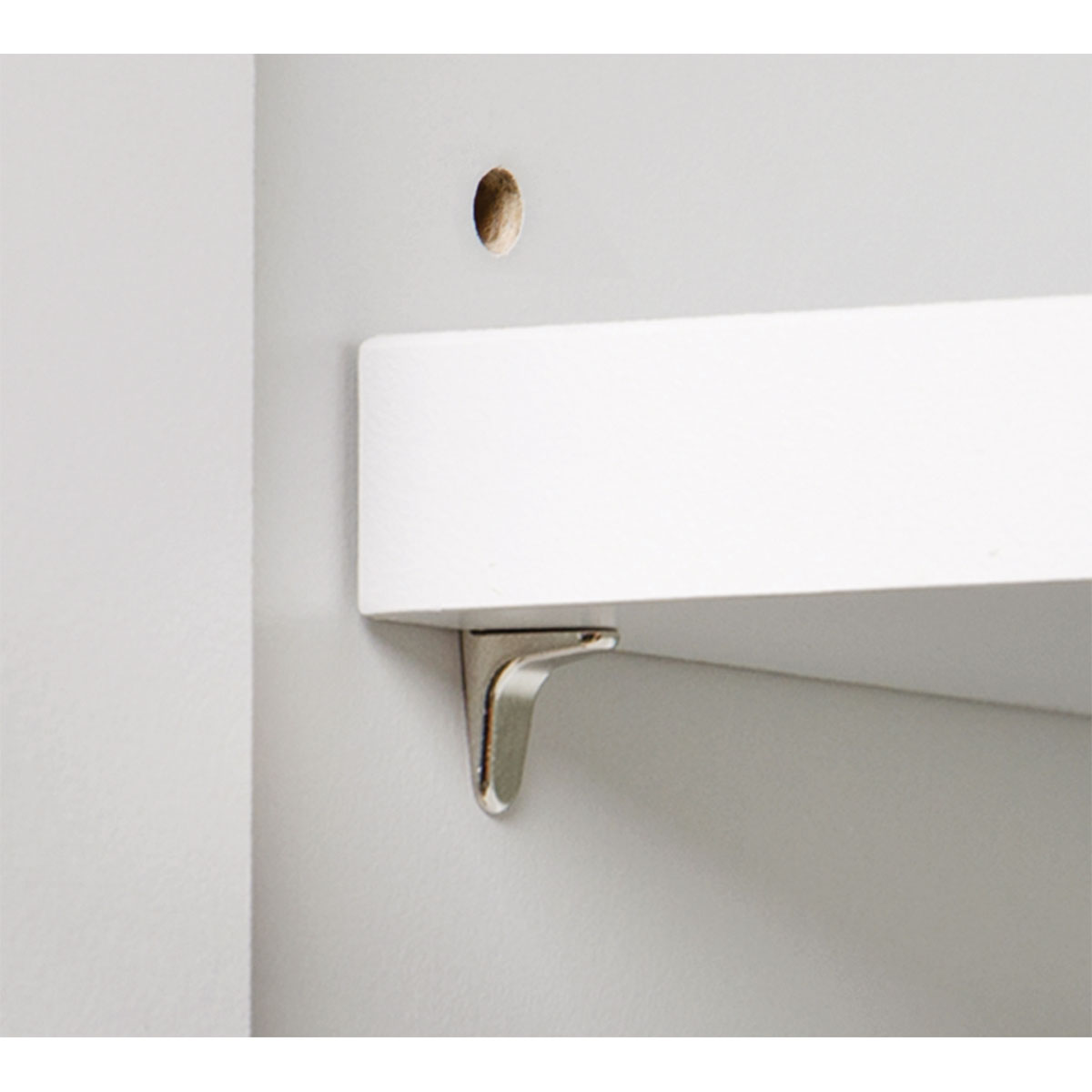 Suki Bodenträger Stahl Durchmesser 0,5 x 0,8 cm vernickelt 8 Stück Bild 2